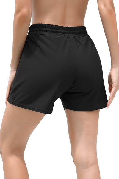 Women 5'' Elastic Waist Pocket Swim Board Short