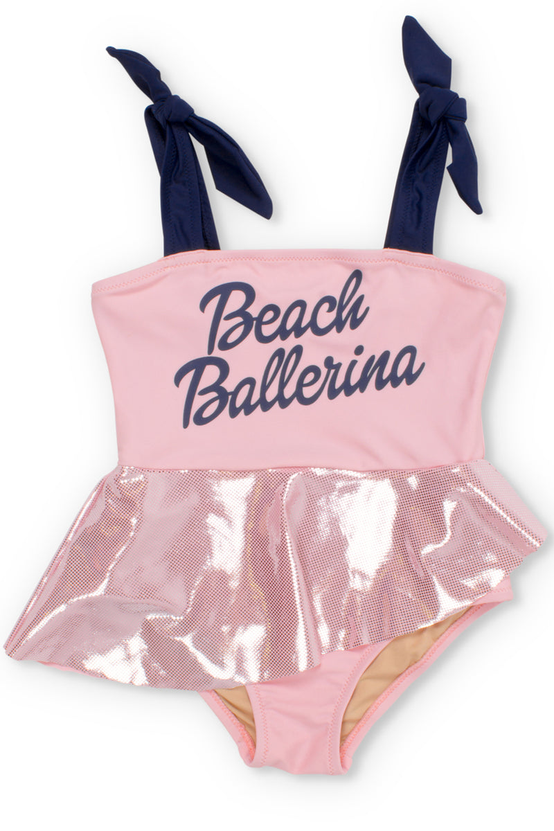 BEACH BALLERINA ONE PIECE SWIMSUIT