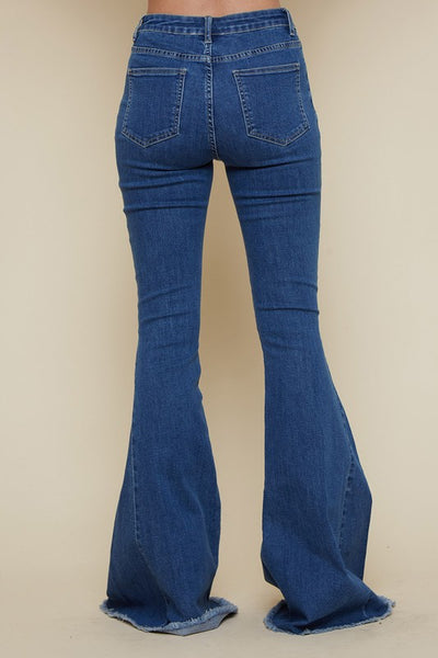 CRISS CROSS UPSIZED BELL BOTTOM JEAN