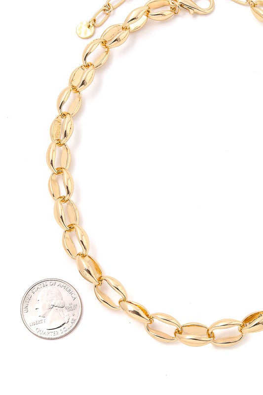 Chain Link Lobster Clasp Bracelet