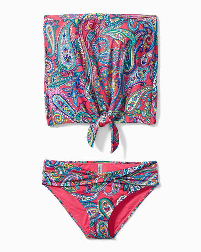 Paisley Keys Blouson Bandini