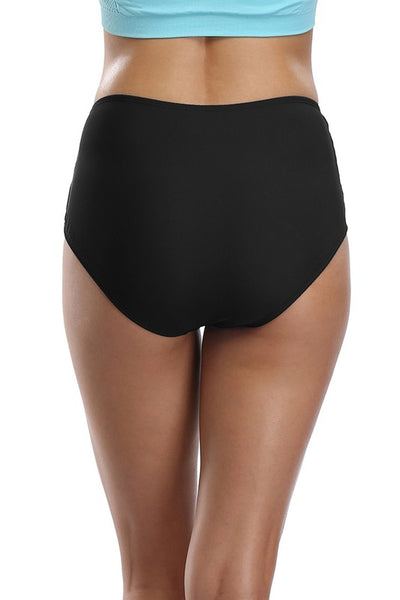 Women's Swim Shorts High Waisted Bikini Bottom