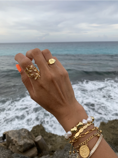 All Saints Coin Bracelet