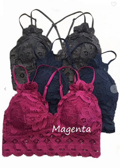 Crochet Lace Bralette