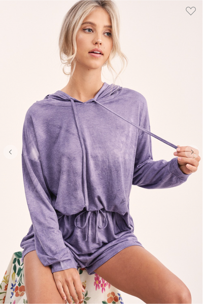 CLOUDS TIE DYE LOUNGE BOTTOMS