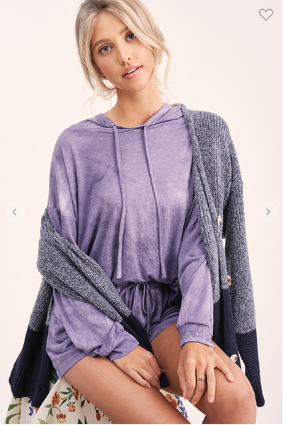 CLOUDS TIE DYE LOUNGE BOTTOMS