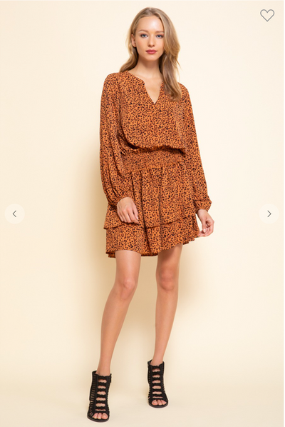 SMOCKED WAIST DRESS