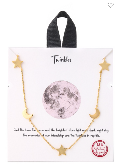 Twinkle Night Sky Necklace