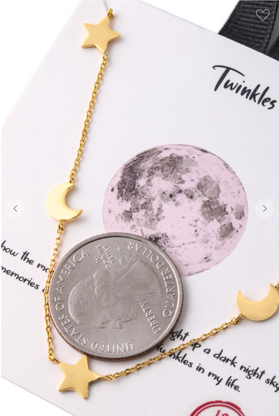 Twinkle Night Sky Necklace