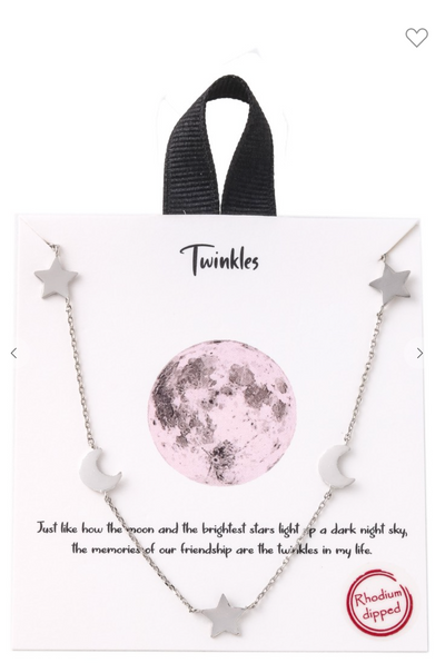 Twinkle Night Sky Necklace