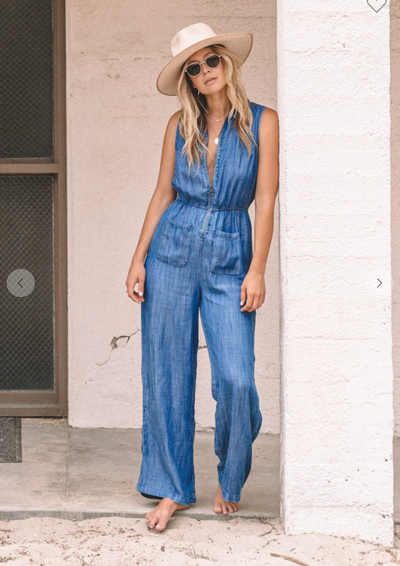 Vintage Wash Jumpsuit