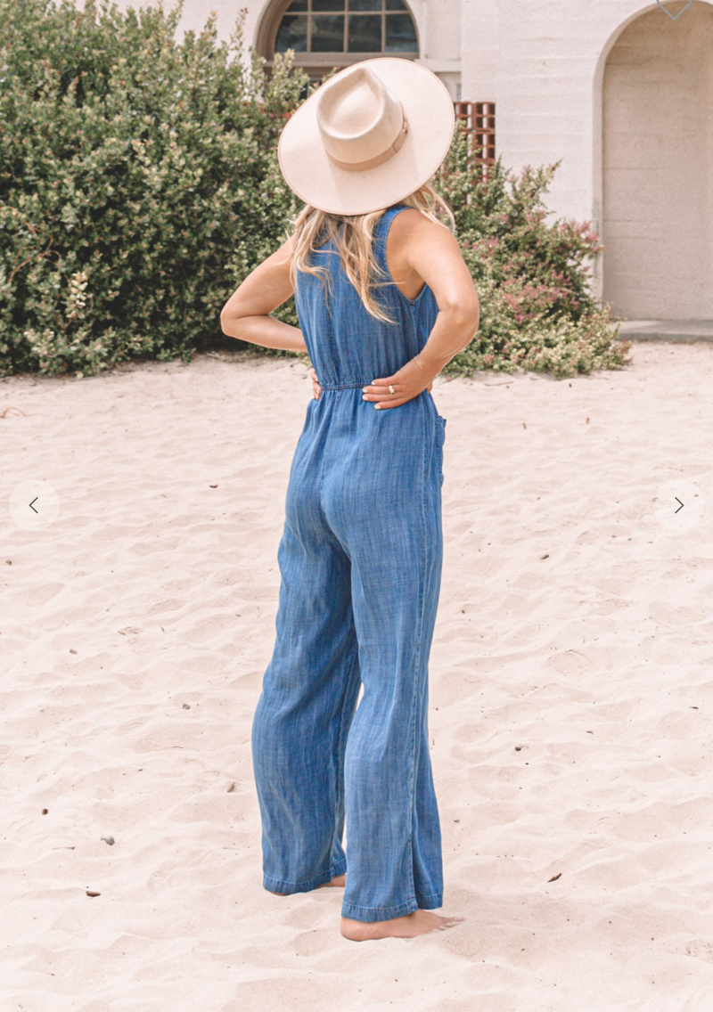 Vintage Wash Jumpsuit