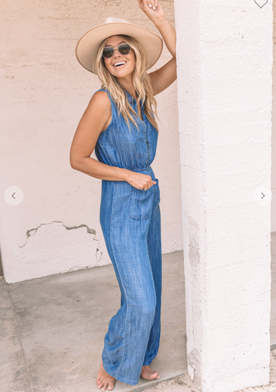 Vintage Wash Jumpsuit