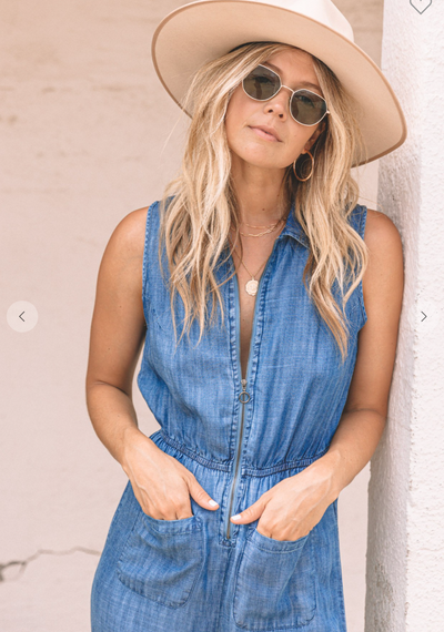 Vintage Wash Jumpsuit