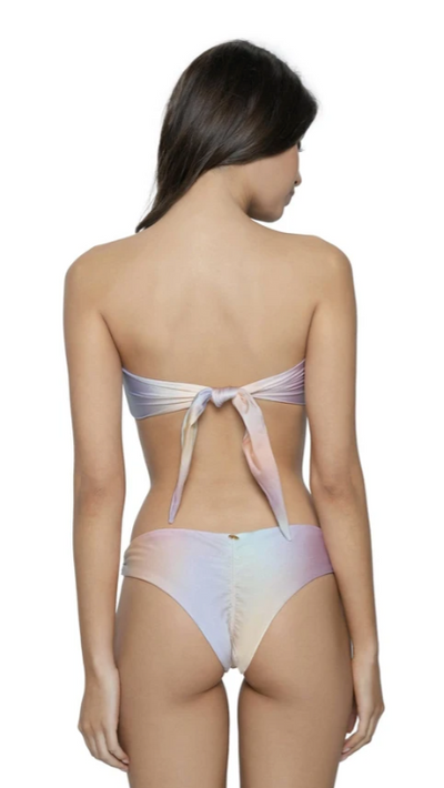 Golden Hour Basic Ruched Bottoms by PQ Swim