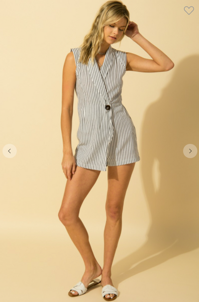 Blazer Style Romper