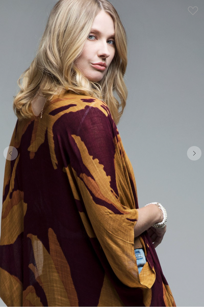 Sweeping Floral Kimono