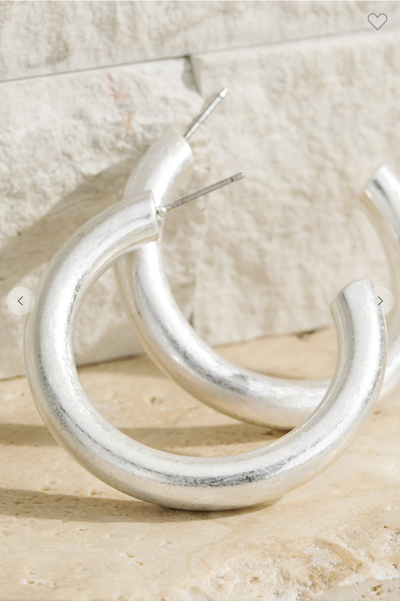 Tube Hoop Earrings