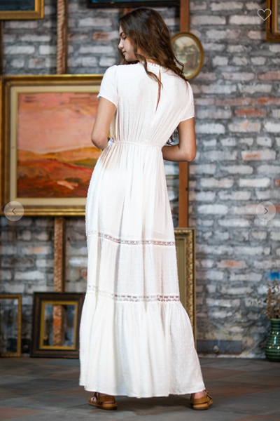 Sweet Girl White Maxi Dress