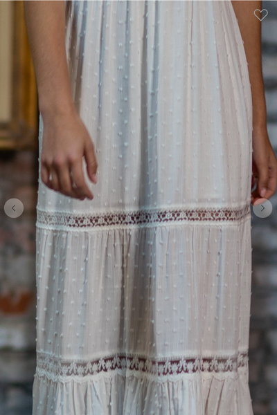 Sweet Girl White Maxi Dress