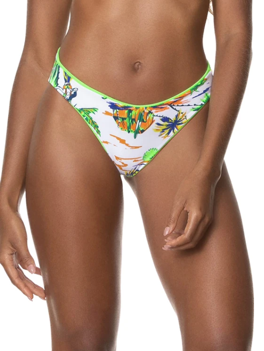 Maaji Limeade Green Sublimity Classic Bikini Bottom
