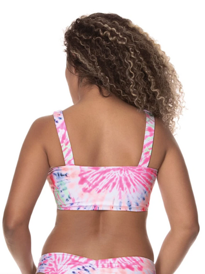 Maaji Rainbows Danzel Lace Up Bralette Bikini Top