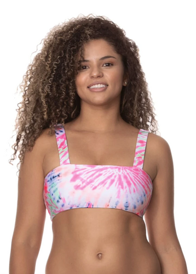 Maaji Rainbows Danzel Lace Up Bralette Bikini Top