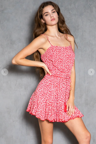 Strawberry Fields Flirty Dress
