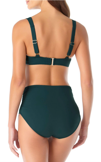 Underwire Twist Front Bikin Top by Anne Cole