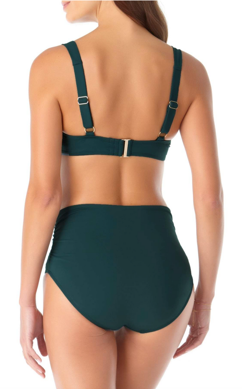 Underwire Twist Front Bikin Top by Anne Cole