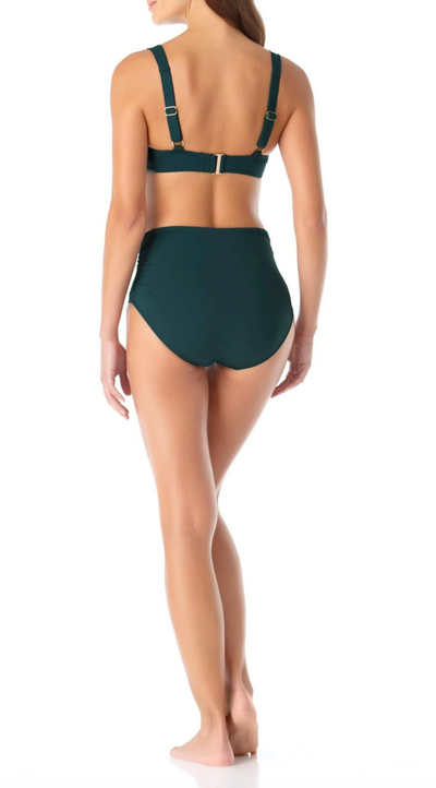 Underwire Twist Front Bikin Top by Anne Cole