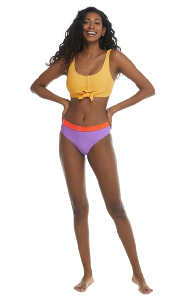 SPECTRUM MARLEE HIGH-WAIST BIKINI BOTTOM