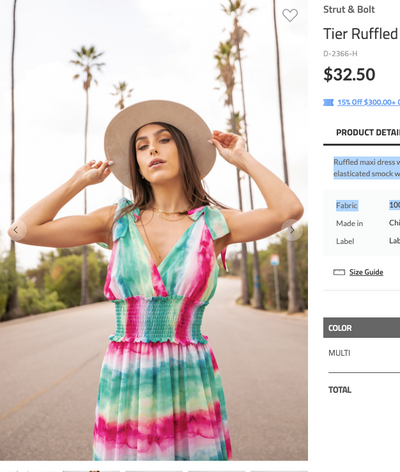 La Fiesta Maxi Dress