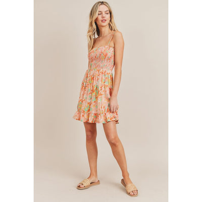 Spread Of Joy Smocked Dress