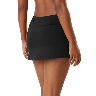 PEARL PULL ON SKIRT W/ SHORT