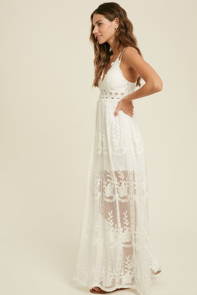 LACE MAXI DRESS