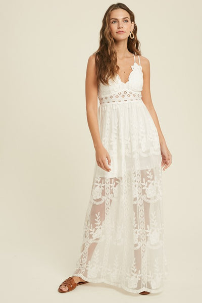 LACE MAXI DRESS
