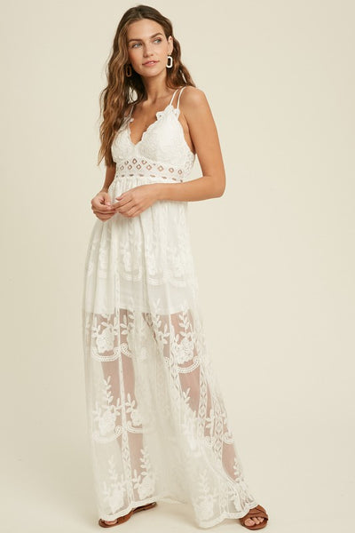 LACE MAXI DRESS