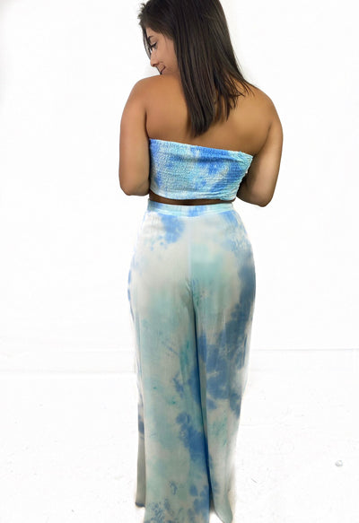 Elastic Smocked Back Detail BOTTOMS