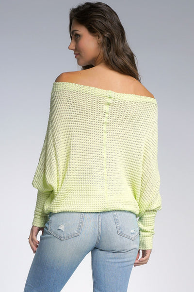 Slouchy Off Shoulder Top