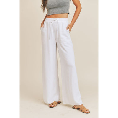 Sugarloaf Pants: White