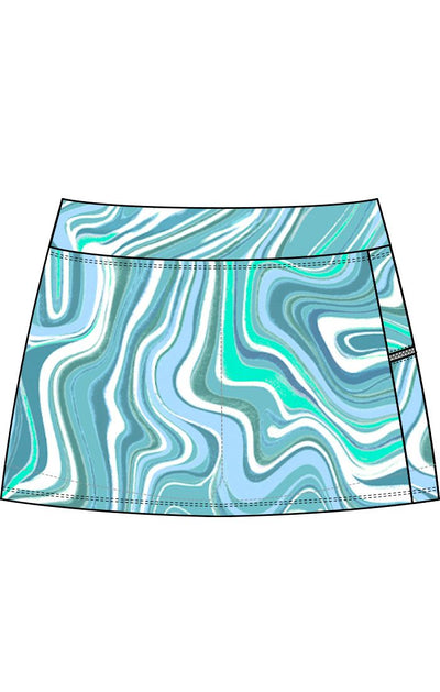 Sporty Swim Skirt