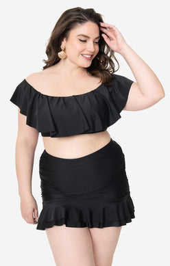 Alice High Waist Swim Skirt