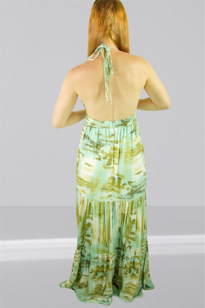 Pastel Tie Dye Maxi Dress