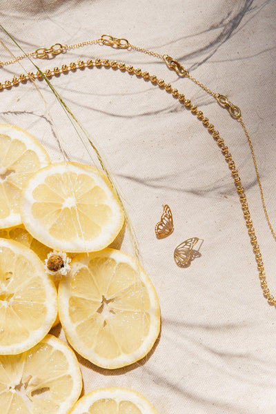 CASSIE BUTTERFLY WING STUDS