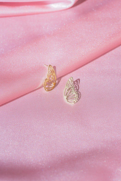 CASSIE BUTTERFLY WING STUDS