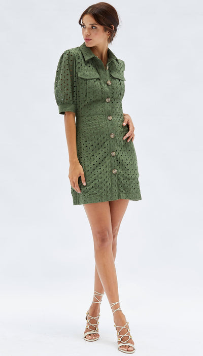 ROXIE MINI SHIRT DRESS