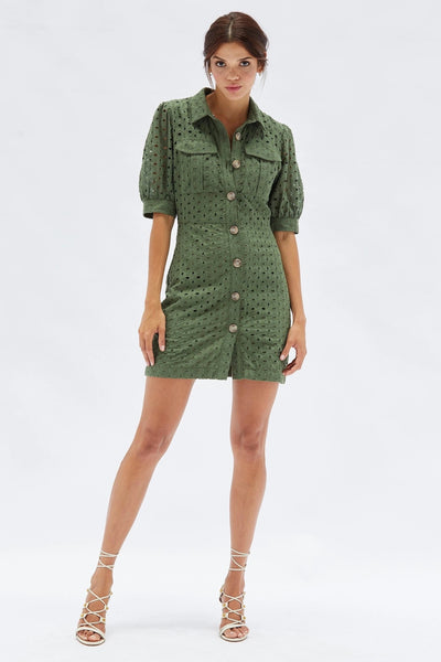 ROXIE MINI SHIRT DRESS