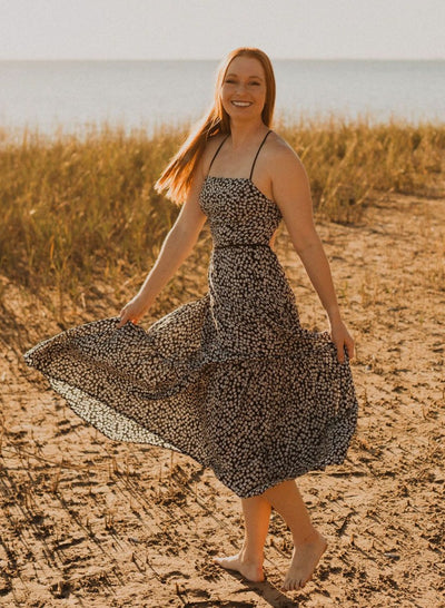 It's All Black and White Dress