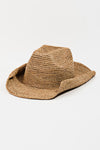Raffia Straw Braided Hat